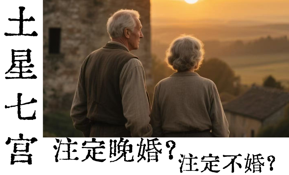土星七宫真的注定晚婚？注定不婚？