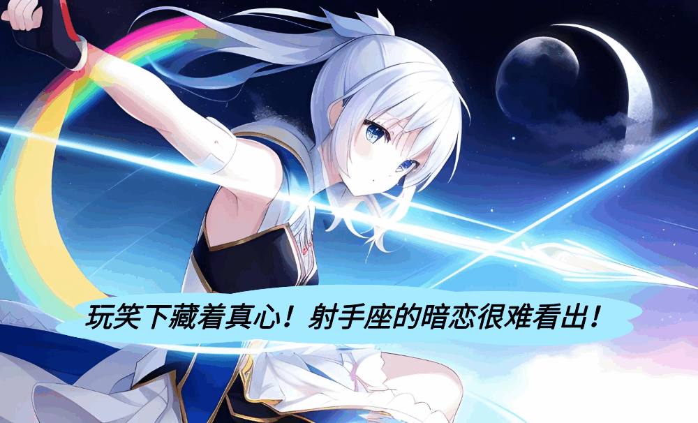 玩笑下藏着真心！射手座的暗恋很难看出！