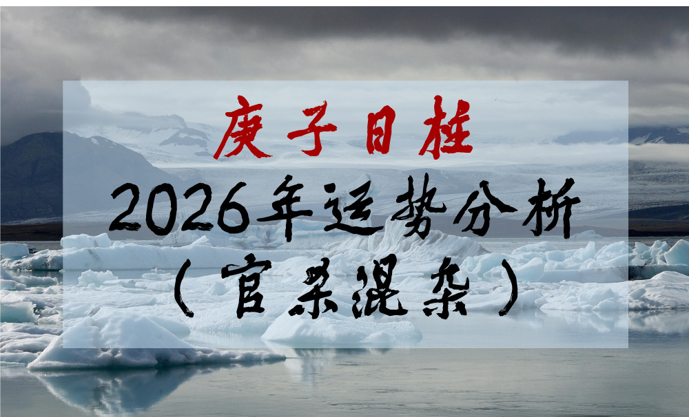 庚子日柱2026年感情及事业运势（官杀混杂）