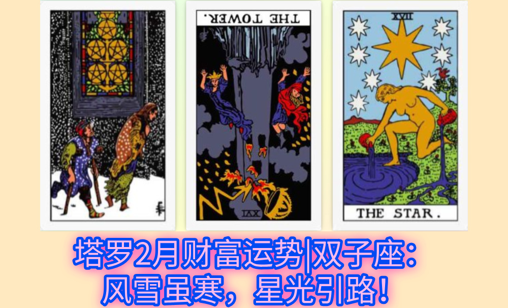塔罗2月财富运势|双子座：风雪虽寒，星光引路！