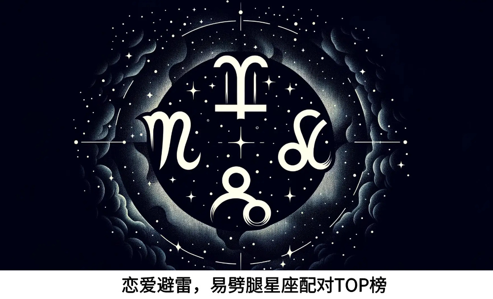 恋爱避雷,易劈腿星座配对TOP榜