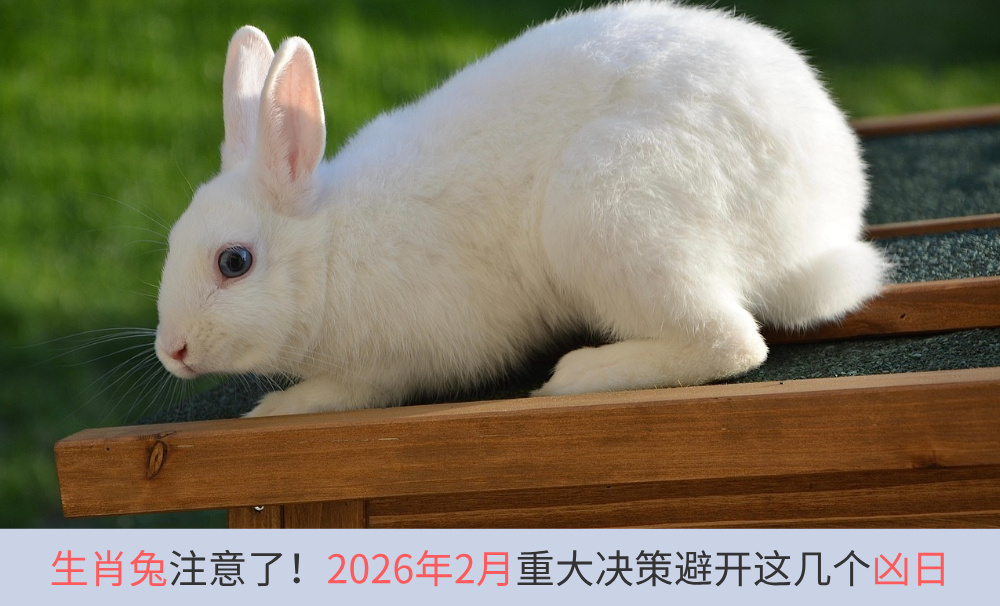 生肖兔注意了！2026年2月重大决策避开这几个凶日