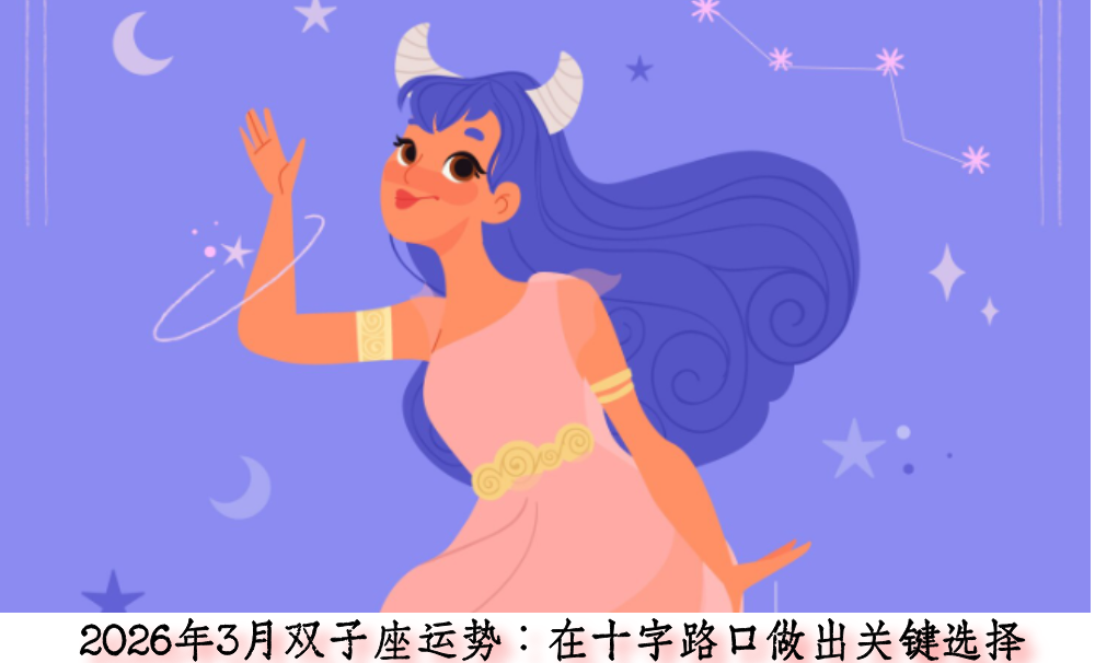 2026年3月双子座运势:在十字路口做出关键选择