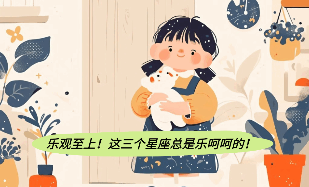 乐观至上！这三个星座总是乐呵呵的！