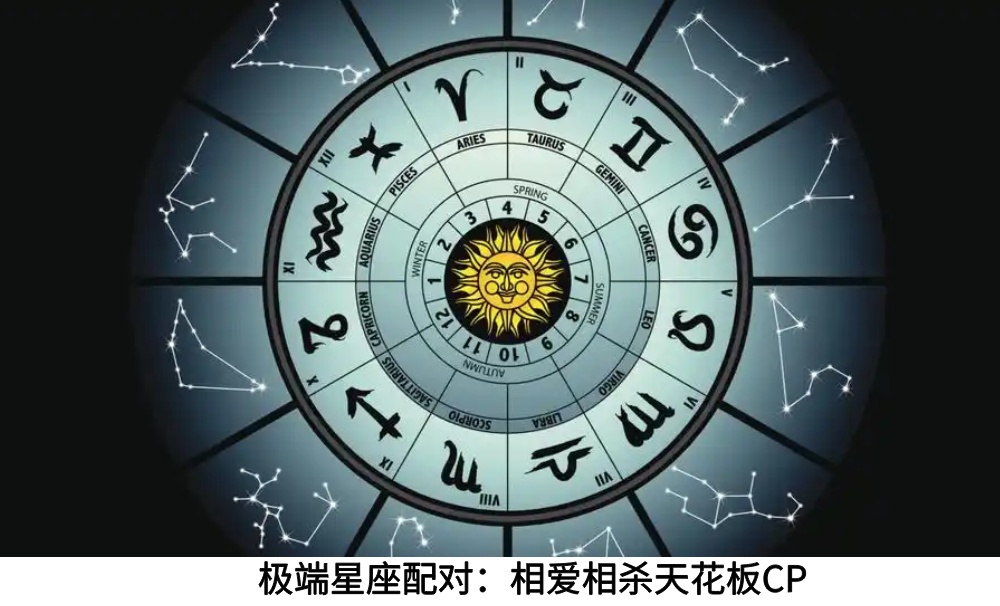 极端星座配对:相爱相杀天花板CP