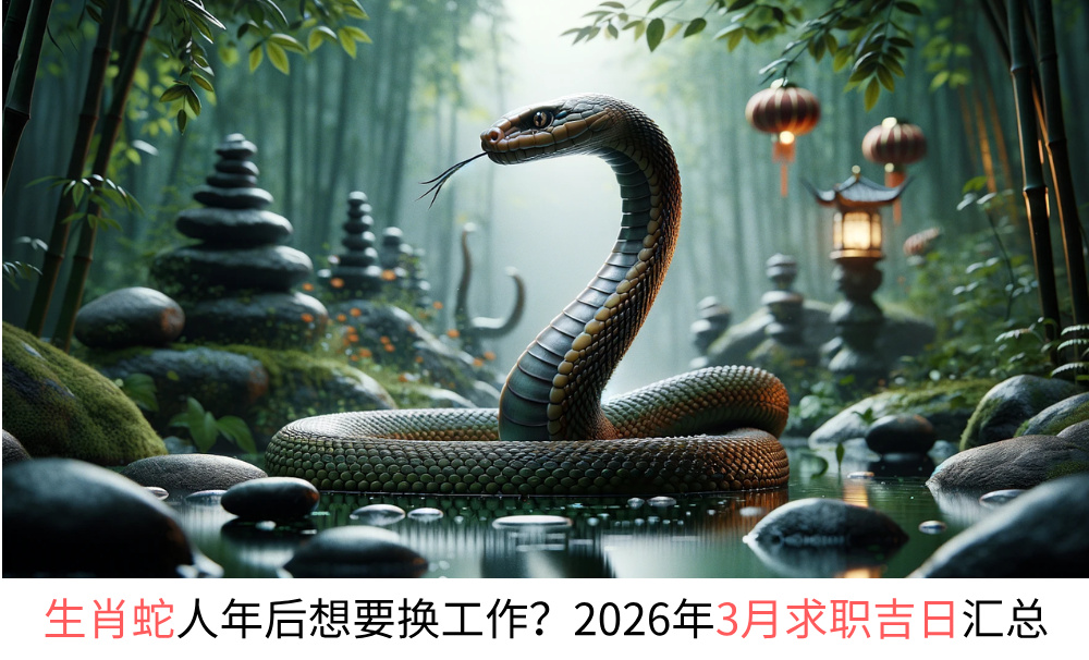 生肖蛇人年后想要换工作？2026年3月求职吉日汇总