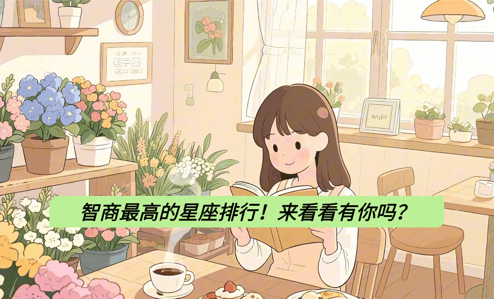 智商最高的星座排行!来看看有你吗?