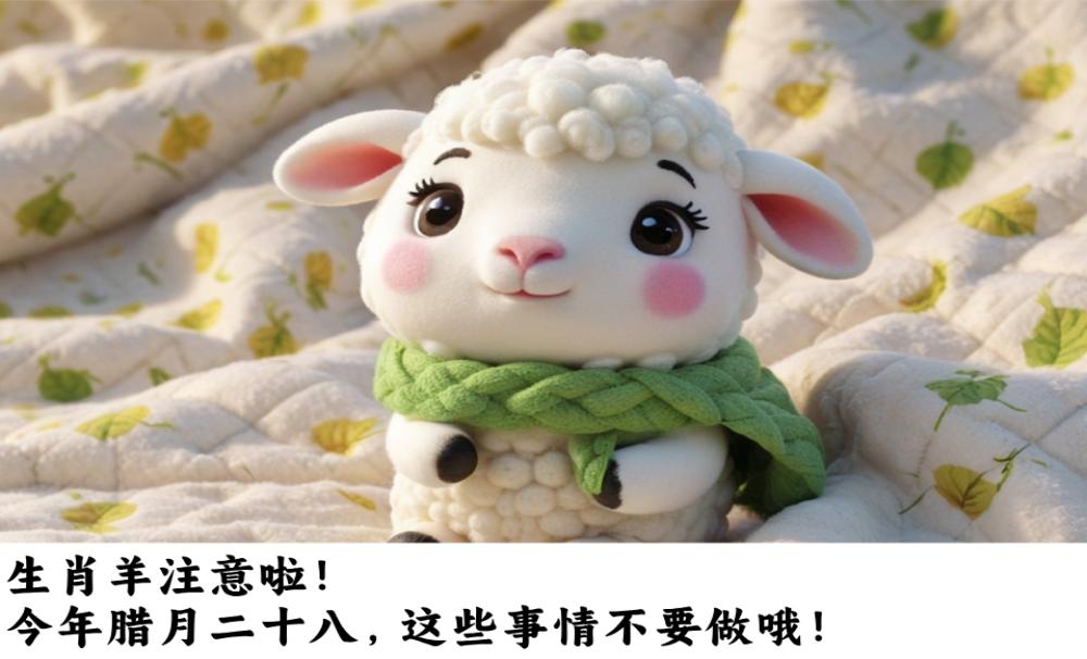 生肖羊注意啦！今年腊月二十八，这些事情不要做哦！