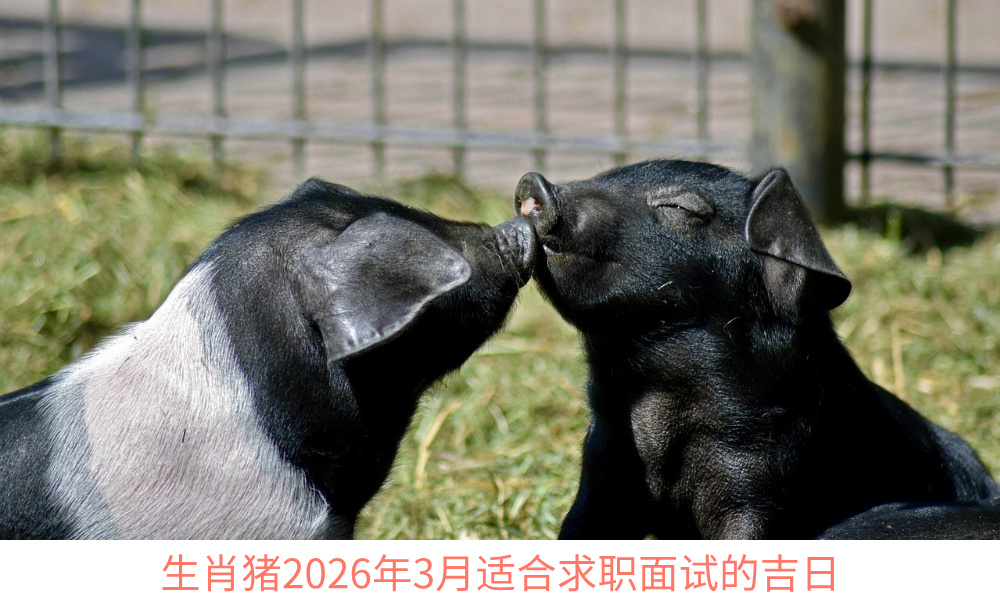 生肖猪2026年3月适合求职面试的吉日