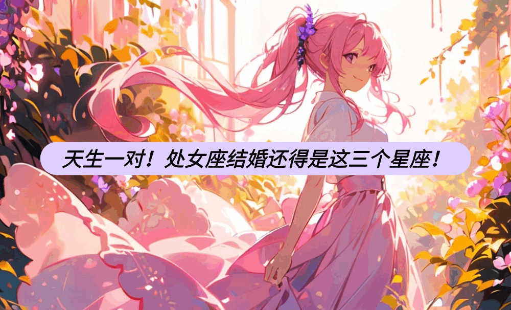 天生一对！处女座结婚还得是这三个星座！