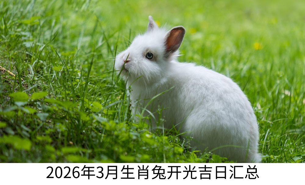 生肖兔2026年3月开光吉日汇总
