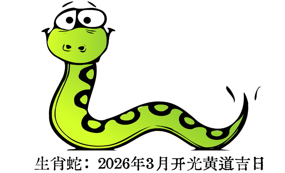 生肖蛇2026年3月开光黄道吉日