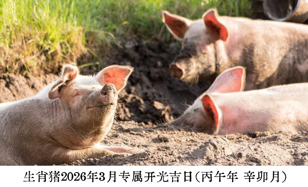 生肖猪2026年3月专属开光吉日