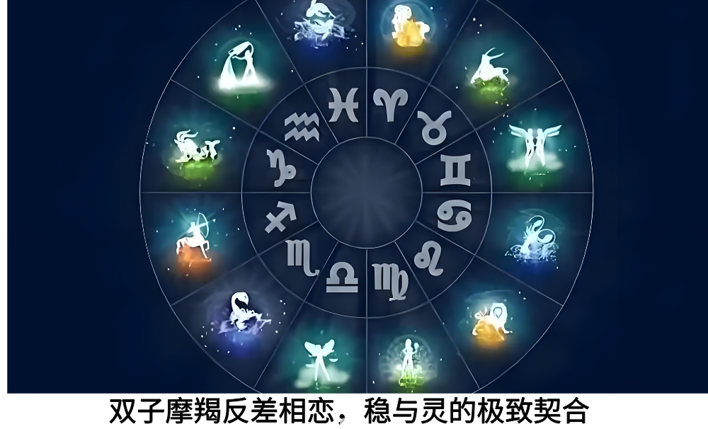 双子摩羯反差相恋,稳与灵的极致契合