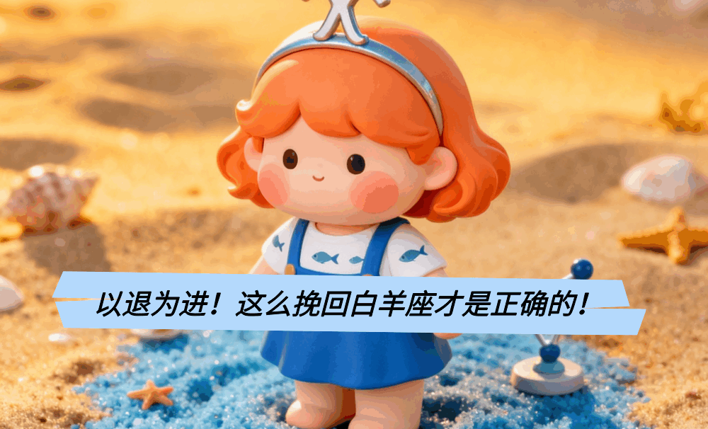 以退为进！这么挽回白羊座才是正确的！