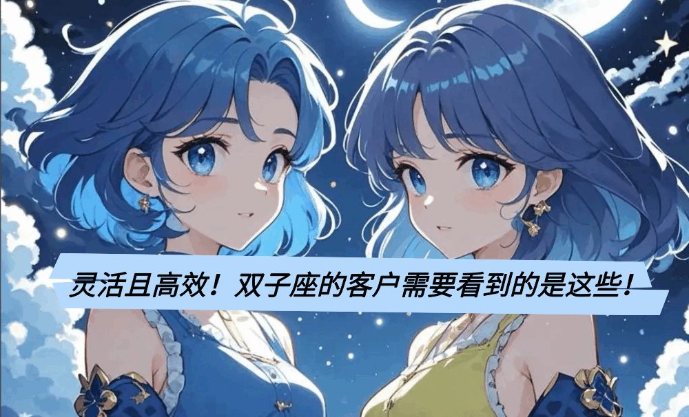 灵活且高效！双子座的客户需要看到的是这些！
