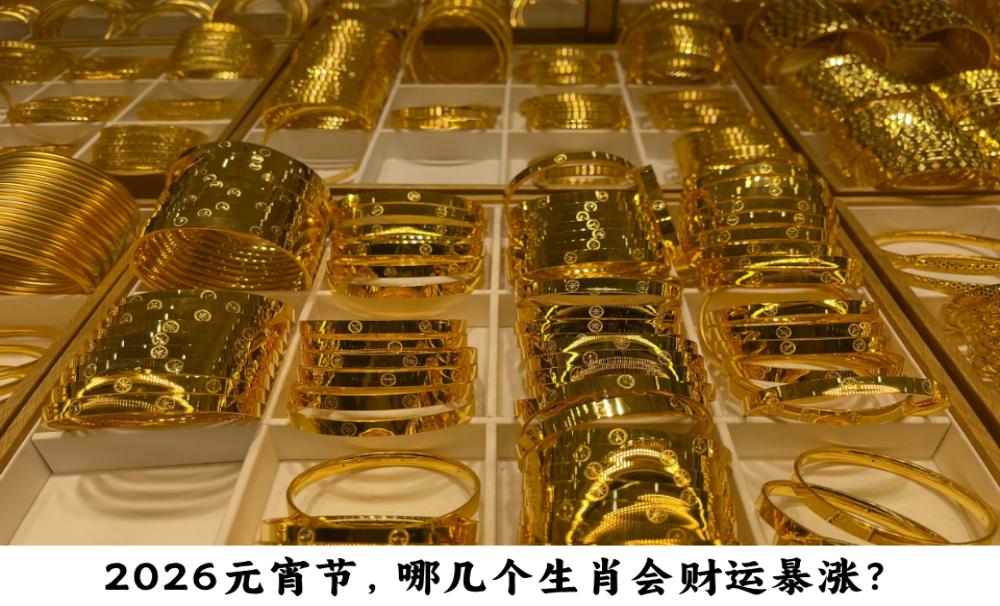 2026元宵节，哪几个生肖会财运暴涨？