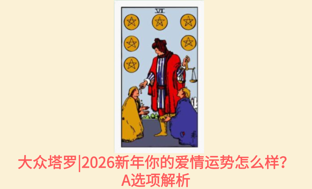 大众塔罗|2026新年你的爱情运势怎么样？A选项解析