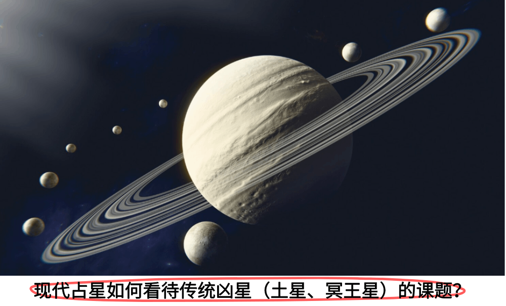 现代占星如何看待传统凶星（土星、冥王星）的课题？