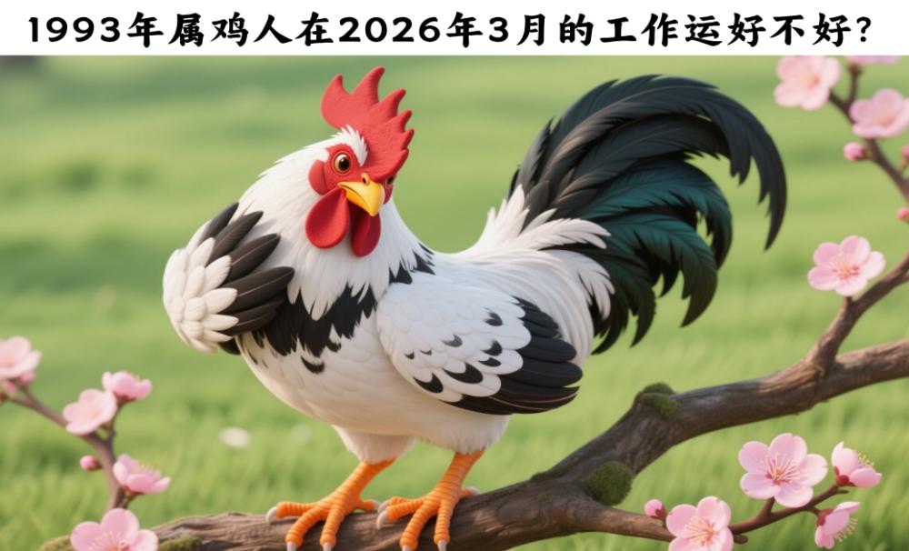 1993年属鸡人在2026年3月的工作运好不好？