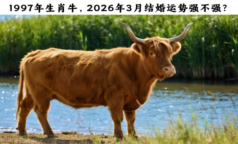 1997年生肖牛，2026年3月结婚运势强不强？