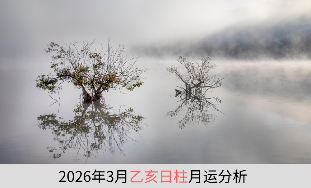 2026年3月乙亥日柱月运分析