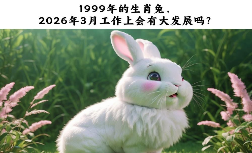 1999年的生肖兔,2026年3月工作上会有大发展吗?