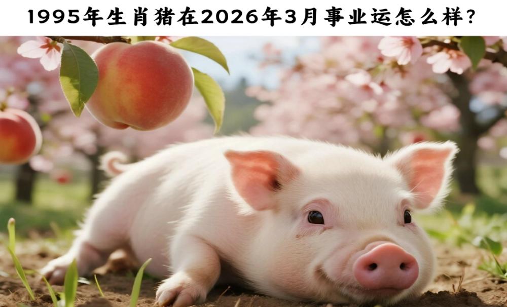 1995年生肖猪在2026年3月事业运怎么样？