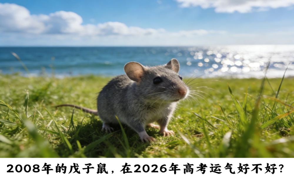 2008年的戊子鼠,在2026年高考运气好不好?