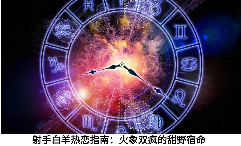 射手白羊热恋指南:火象双疯的甜野宿命