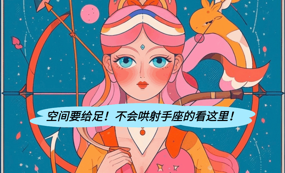 空间要给足！不会哄射手座的看这里！