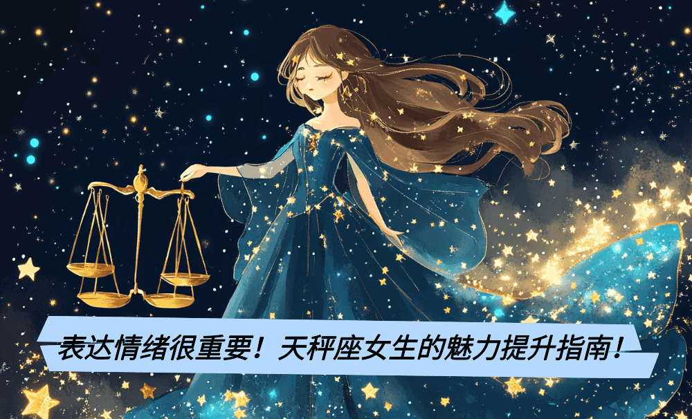 表达情绪很重要！天秤座女生的魅力提升指南！
