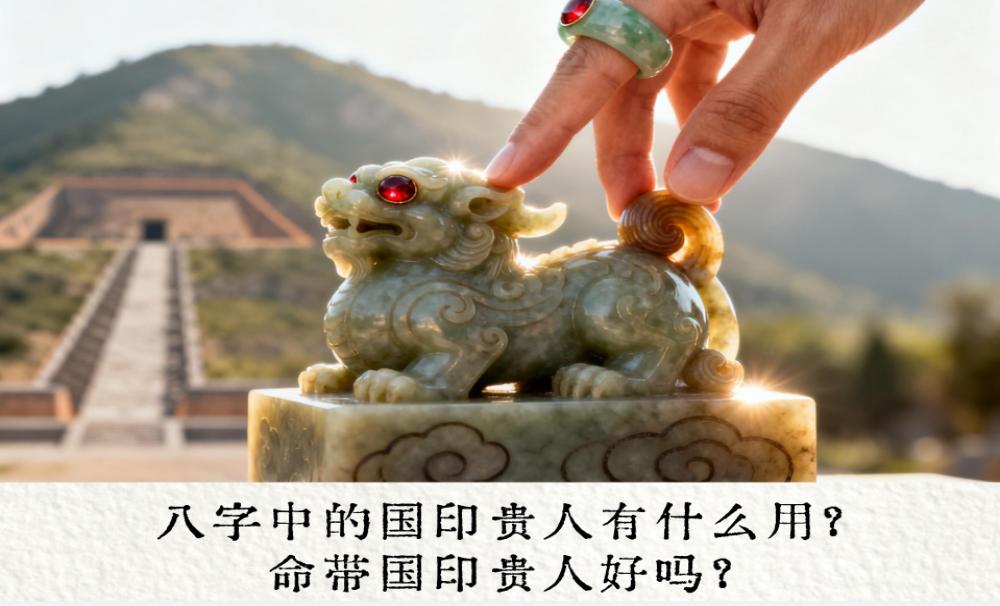 八字中的国印贵人有什么用？命带国印贵人好吗？