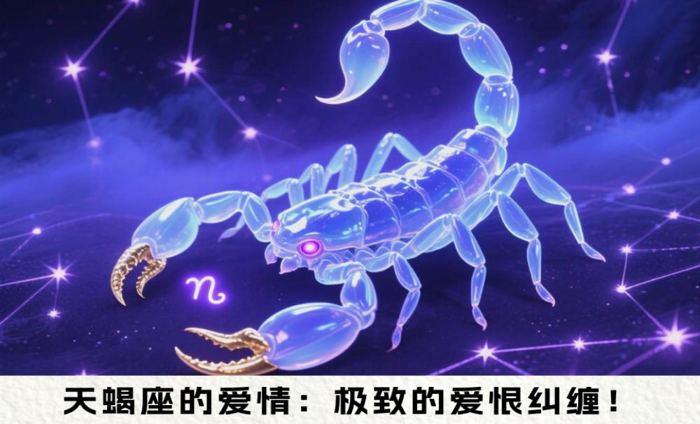 天蝎座的爱情：极致的爱恨纠缠！