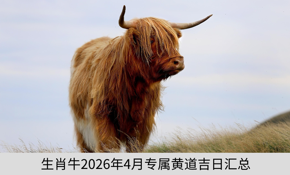生肖牛2026年4月专属黄道吉日汇总