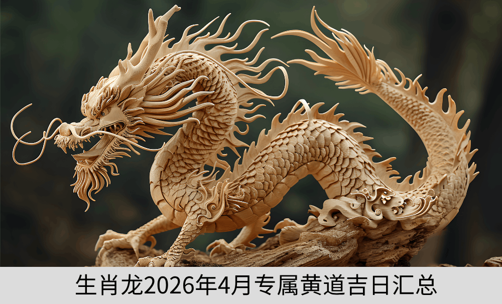 生肖龙2026年4月专属黄道吉日汇总