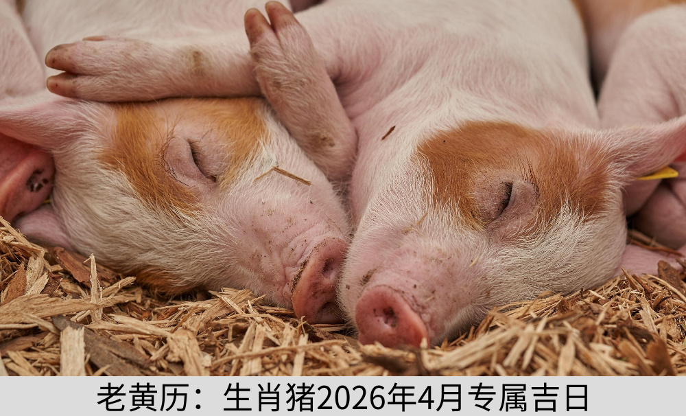 老黄历：生肖猪2026年4月专属吉日