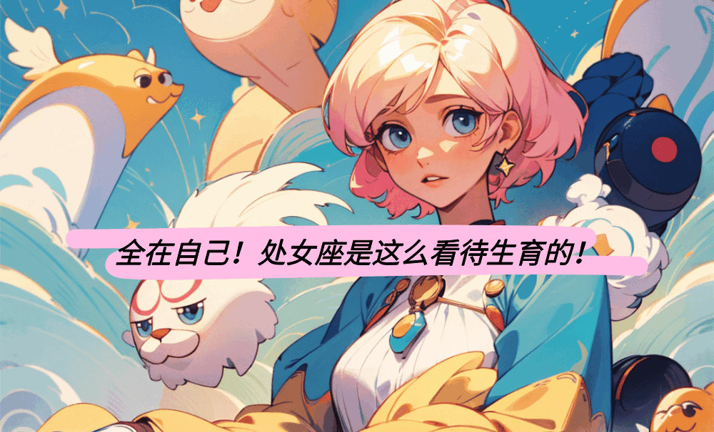 全在自己！处女座是这么看待生育的！