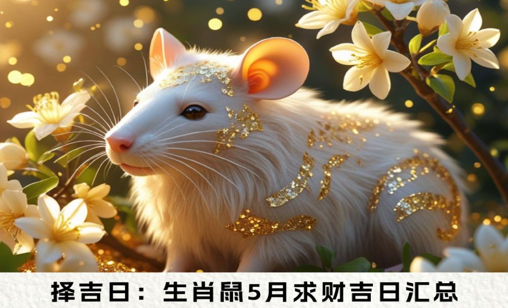 择吉日：生肖鼠2026年5月求财吉日汇总