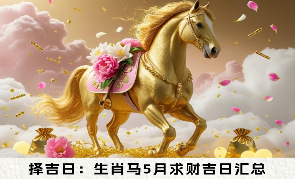 择吉日：生肖马2026年5月求财吉日汇总