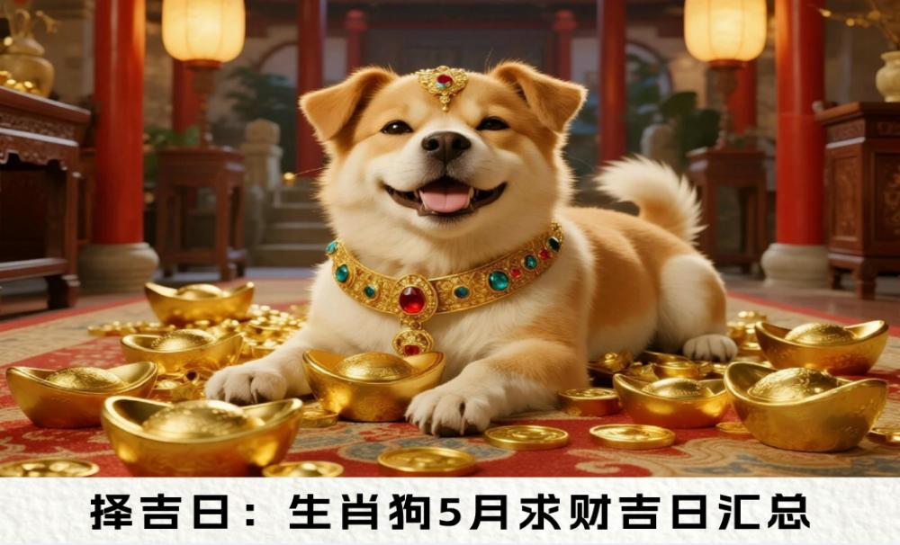 择吉日：生肖狗2026年5月求财吉日汇总