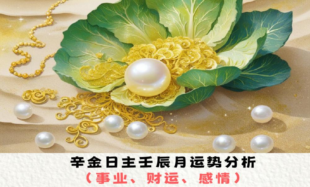 辛金日主壬辰月运势分析（事业、财运、感情）