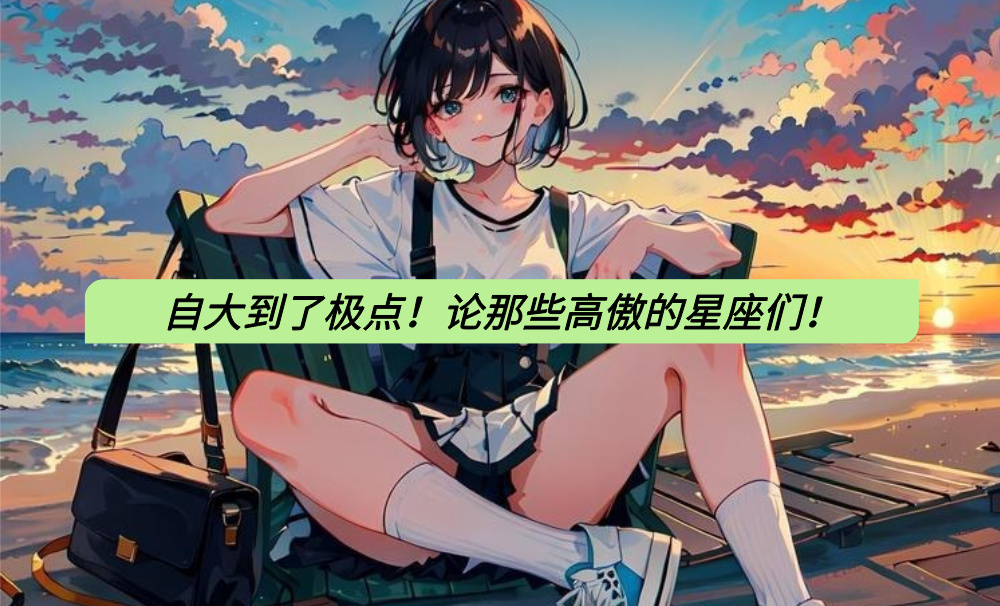 自大到了极点！论那些高傲的星座们！